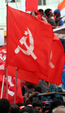 CPI (M) flag
