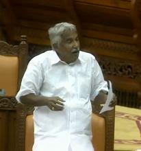 Chief Minister Oommen Chandy replying to the debate  in the Assembly on Thursday