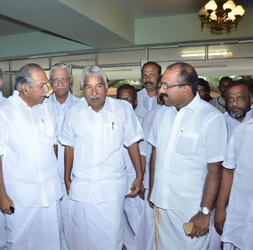 Chief Minister Oommen Chandy in Thrissur on Friday
