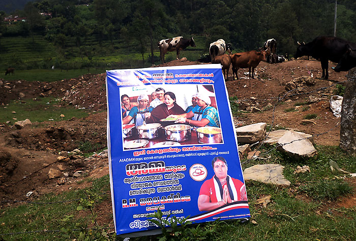 Poster of AIADMK canddidate R. M. Dhanalekshmi in Devikulam constituency Poster of AIADMK canddidate R. M. Dhanalekshmi in Devikulam constituency