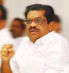  KPCC president V. M. Sudheeran