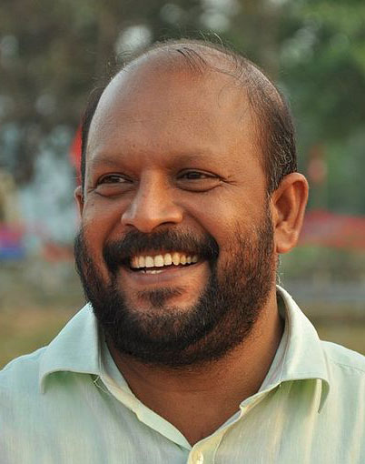 Agriculture Minister V. S. Sunil Kumar. Photo by Kannanshanmugam,shanmugamstudio,Kollam (Own work) [CC BY 3.0 (http://creativecommons.org/licenses/by/3.0)], via Wikimedia Commons
