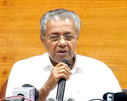 Chief Minister Pinarai Vijayan